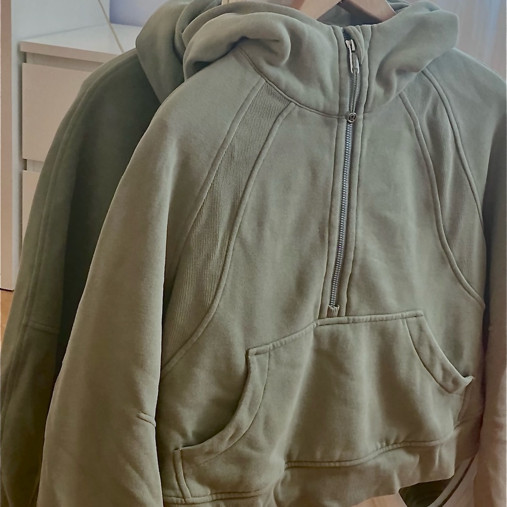 Lululemon scuba oversized half zip hoodie